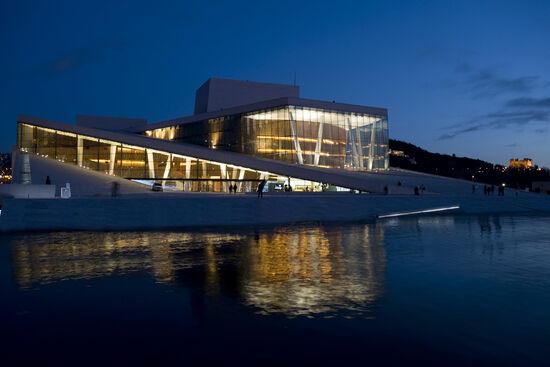 Queen Sonja International Music Competition: the opera house in oslo (c) Erik Berg